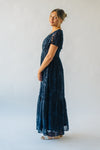 Piper & Scoot: The Theater Detail Maxi Dress in Navy