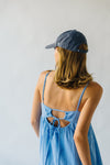 The Aspen Tiered Tank Dress in Light Blue