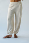 The Spackman Sweater Pant in Ivory