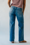 The Hoppins Wide Leg Jean in Medium Indigo