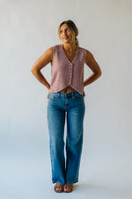 The Hoppins Wide Leg Jean in Medium Indigo