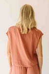 The Catarina Flowy Woven Set in Mauve