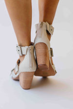 The Souza Strappy Pointed Heel in White