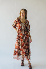 The Vensko Floral Maxi Dress in Multi