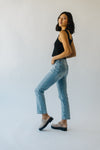 The Valmont Rhinestone Detail Jean in Light Blue