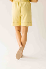 The Delphine Bermuda Short in Butter Yellow