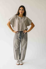 The Cartelli Button-Up Sweater in Leopard