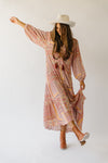The Canterbury Floral Maxi Dress in Vintage Apricot