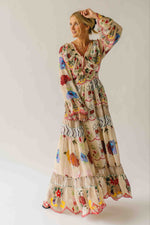 The Carnivale Maxi Dress in Cha Cha Print