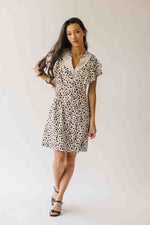 The Darcy Button-Down Dress in Cream