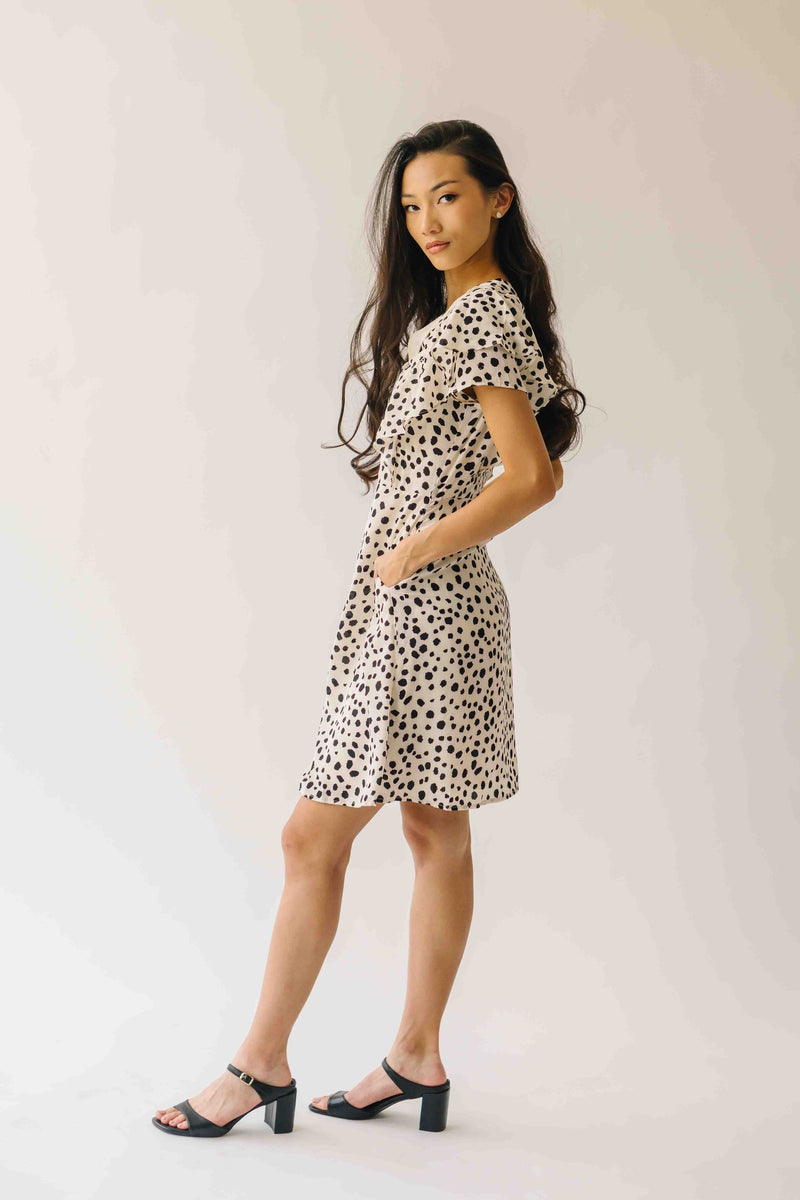 The Darcy Button-Down Dress in Cream