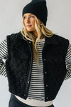 The Wigginton Quilted Vest in Black