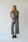 Piper & Scoot: The Bianca Cinch Jumpsuit in Black Gingham