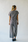 Piper & Scoot: The Bianca Cinch Jumpsuit in Black Gingham