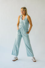 The Ramansky Washed Denim Overall in Light Denim