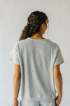 The Seyfried Ribbed Blouse in Grey