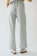 The Sadoski Ribbed Pant in Grey