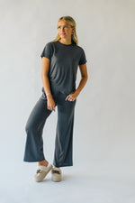 The Chantry Relaxed Pant in Charcoal