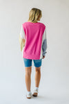 The Lentini Mix + Match Tee in Pink Multi