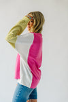 The Lentini Mix + Match Tee in Pink Multi