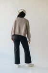 The Woodbridge Cropped Sweater in Stone