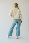 The Woodbridge Cropped Sweater in Cream