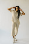 The Burlington Textured Sweater in Natural