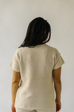 The Burlington Textured Sweater in Natural