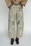 The Runion Printed Barrel Pant in Multi