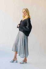 The Brandon Button-Up Cardigan in Charcoal