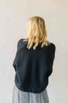 The Brandon Button-Up Cardigan in Charcoal
