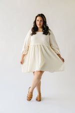 The Hickam Casual Midi Dress in Ivory