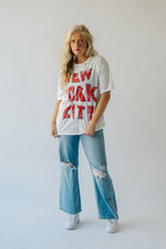 The New York City Graphic Tee in Ivory