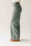 The Jenny Wide Leg Jean in Forest (PRE-ORDER: SHIPS MID SEPTEMBER)