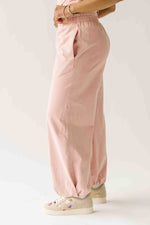 The Hintze Mineral Washed Jogger in Dusty Rose