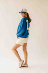The L.A. Lettered Pullover in Blue