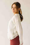 The Kindler Lace Trimmed Cardigan in Cream