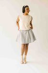 The Alvin Colorblock Sweater Vest in Off White Combo