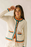 The Stoltz Knit Pocket Cardigan in Ivory
