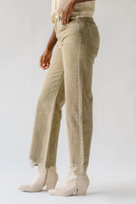 The Kerley Ultra High Rise 90's Flare Jean in Brown