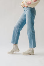 The Royster 90's Criss Cross Straight Jean in Light Blue