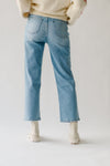 The Royster 90's Criss Cross Straight Jean in Light Blue