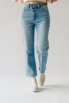 The Royster 90's Criss Cross Straight Jean in Light Blue