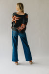 The Corvera High Rise Wide Leg Jean in Dark Blue