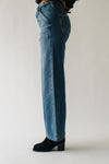 The Alonzo High Rise Wide Leg Jean in Medium Blue