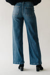 The Alonzo High Rise Wide Leg Jean in Medium Blue