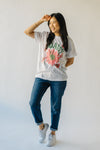 The April Daisy Tee in Vintage White