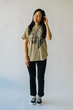 The May Lily of the Valley Tee Sand