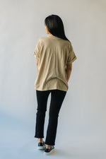 The May Lily of the Valley Tee Sand