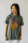 The September Morning Glory Tee in Army Green